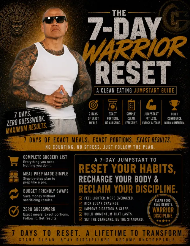 The 7-Day Warrior Reset guide cover