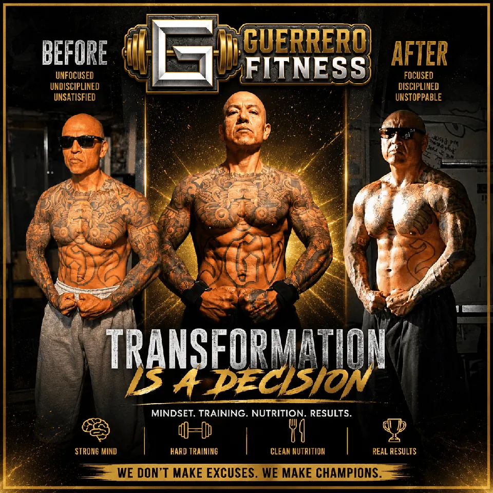 Guerrero Fitness client transformation 5