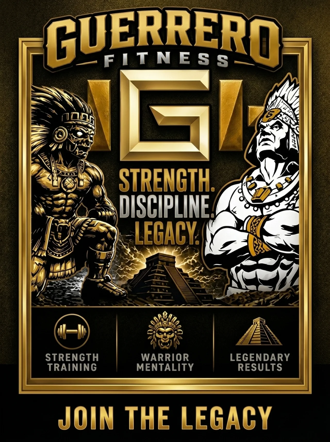 Guerrero Fitness — Strength. Discipline. Legacy.